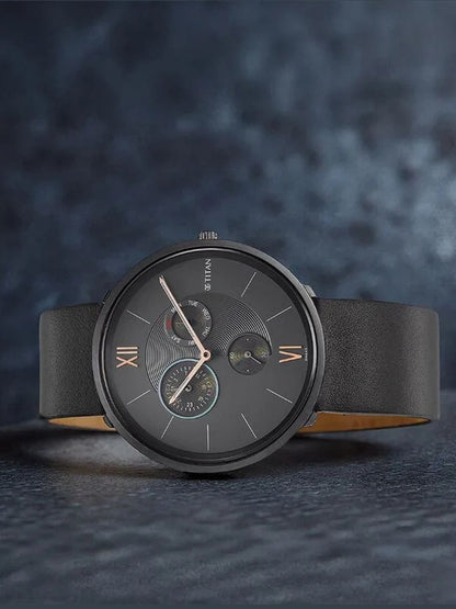 Titan Round Grey Dial Analog Watch - NU1877QL01