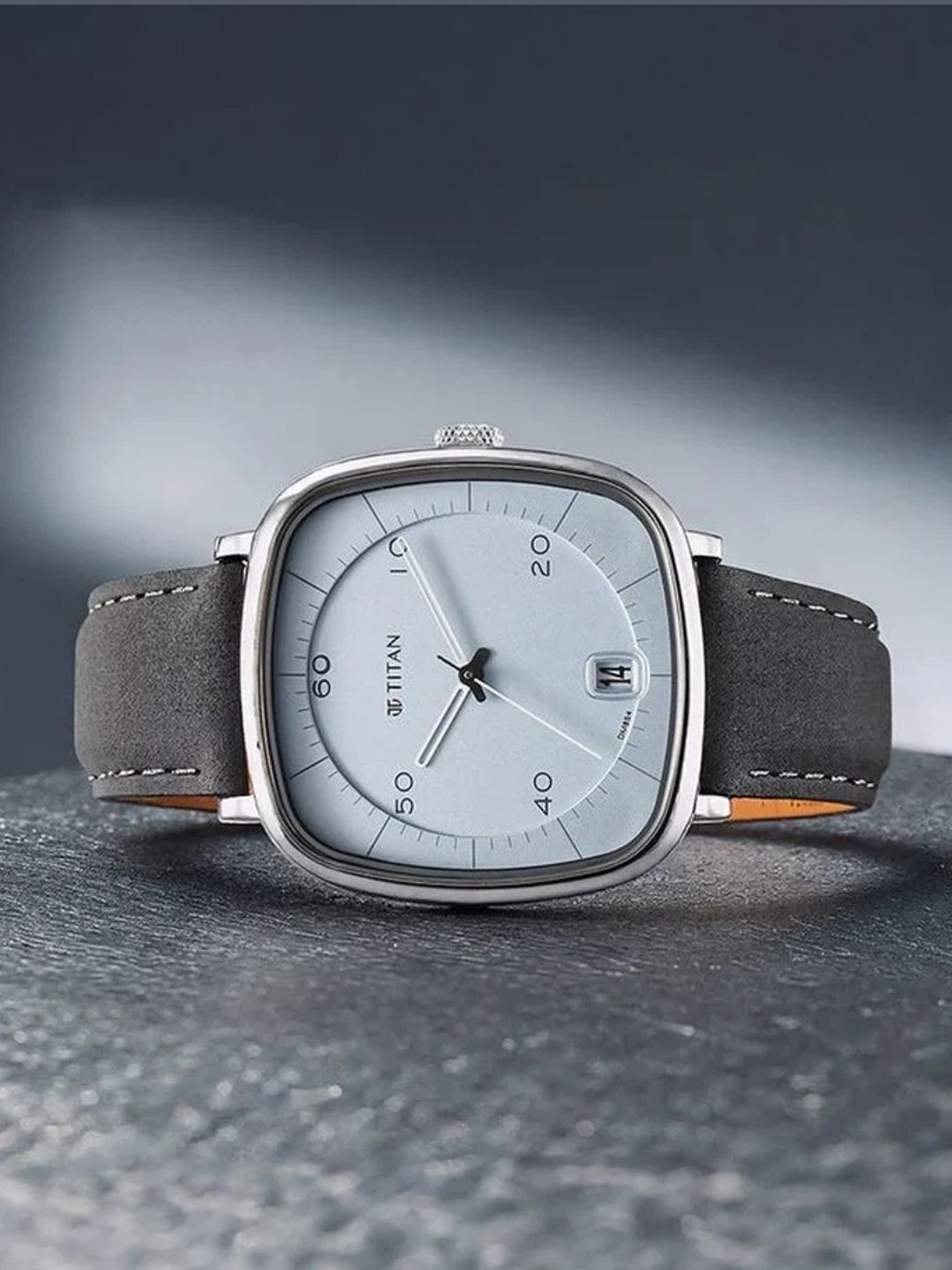 Titan Round Analog Watch - NU1885SL01