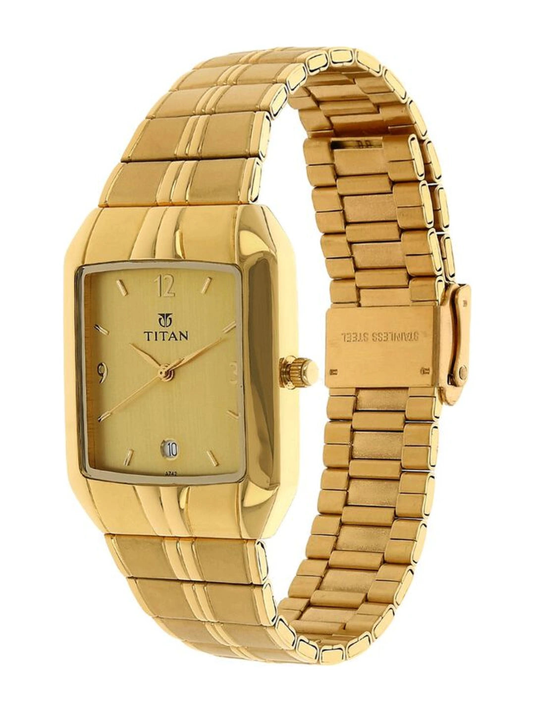 Titan Round Analog Watch - NU9264YM02