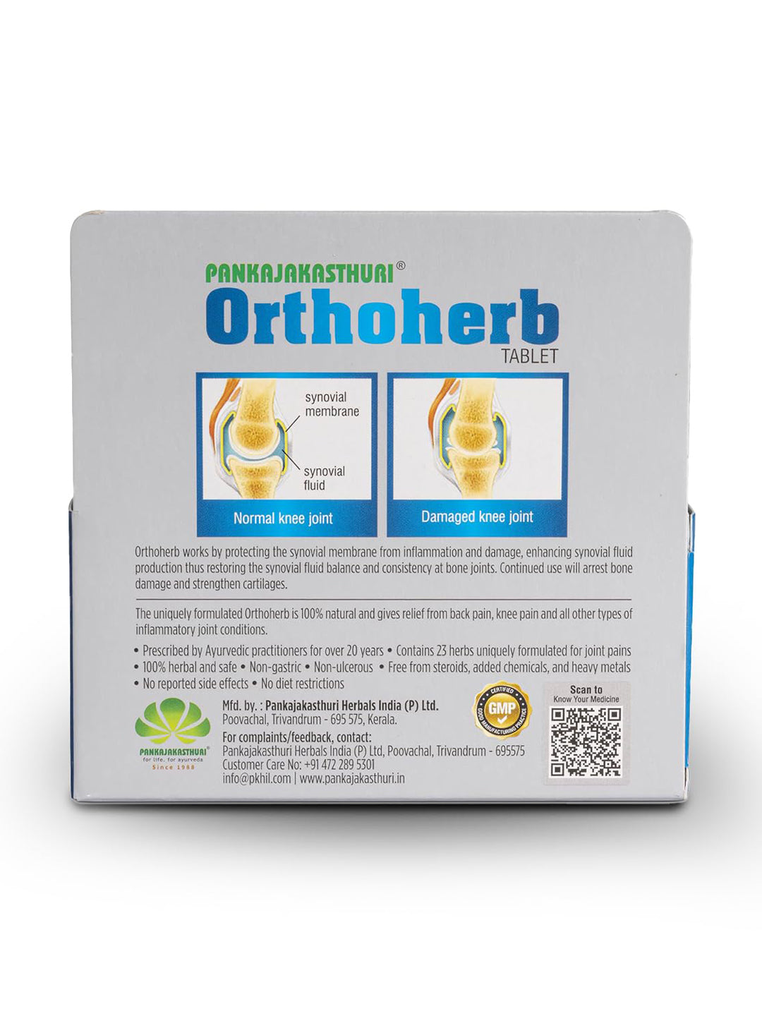 Orthoherb Ayurvedic Tablets (60)