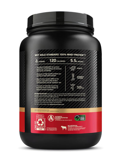 ON Gold Standard 100% Whey Protein Vanilla Ice Cream Powder (899 g)