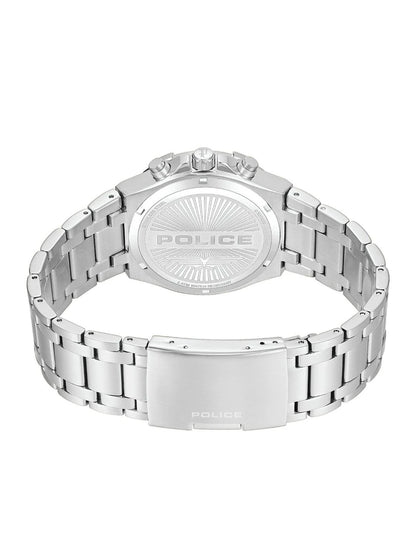 Police Rock Rebel Quartz Blue Round Dial Watch - PLPEWGK0082004
