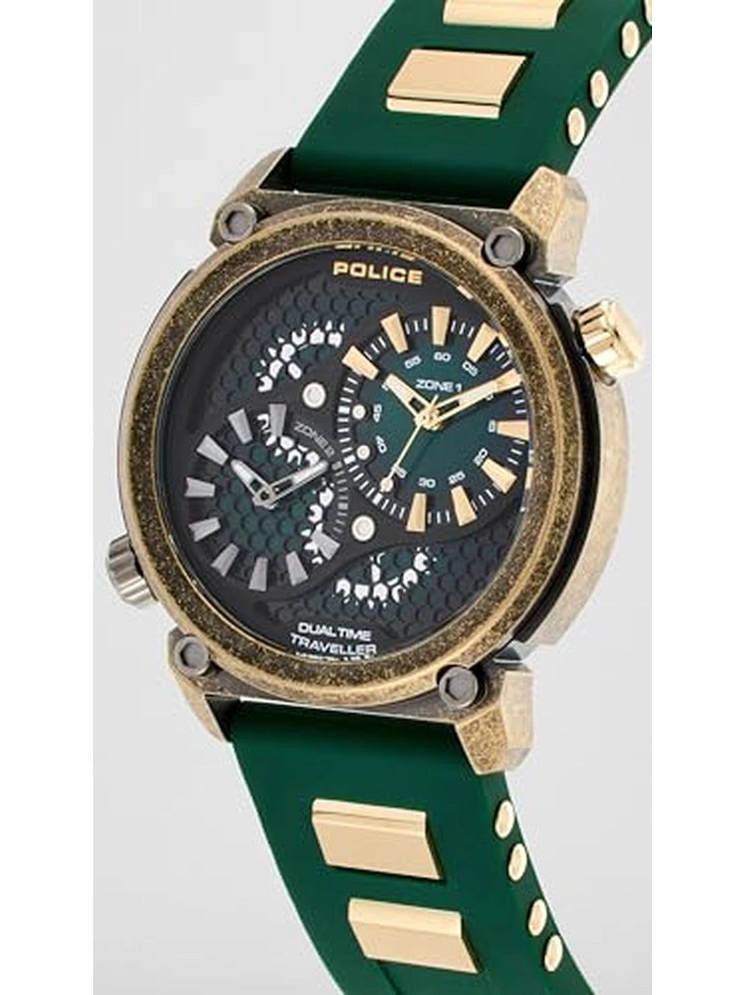 Police Round Analog Watch - PLPEWGM0071801