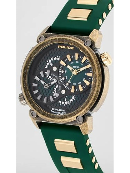 Police Round Analog Watch - PLPEWGM0071801