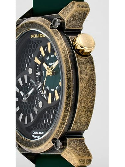 Police Round Analog Watch - PLPEWGM0071801