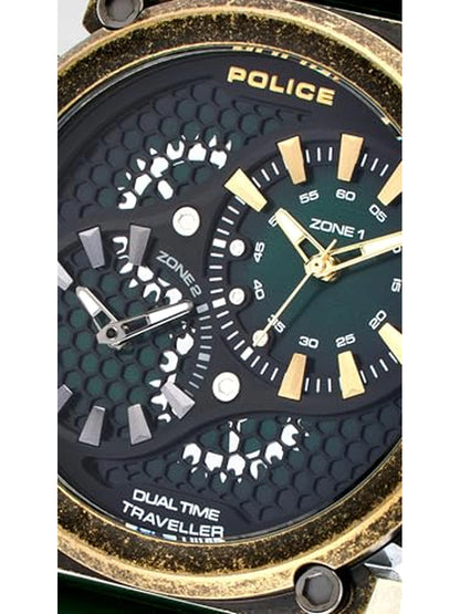 Police Round Analog Watch - PLPEWGM0071801