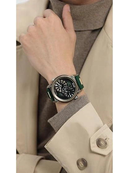 Police Round Analog Watch - PLPEWGM0071801