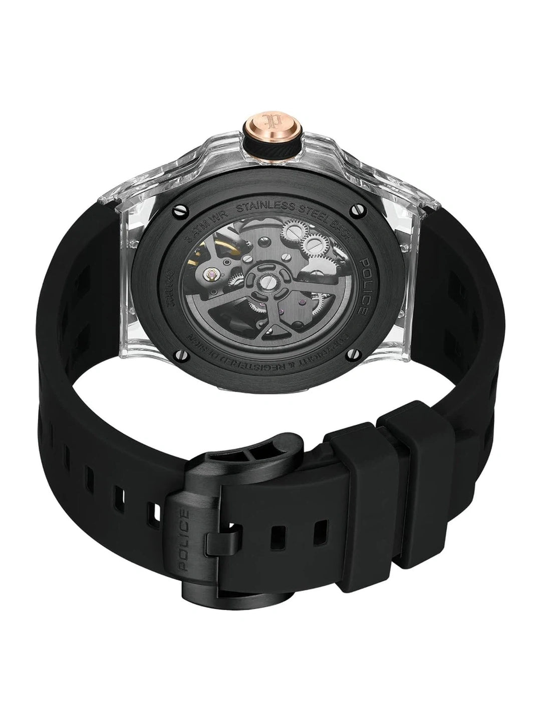 Police Round Analog Watch - PLPEWGR0082202