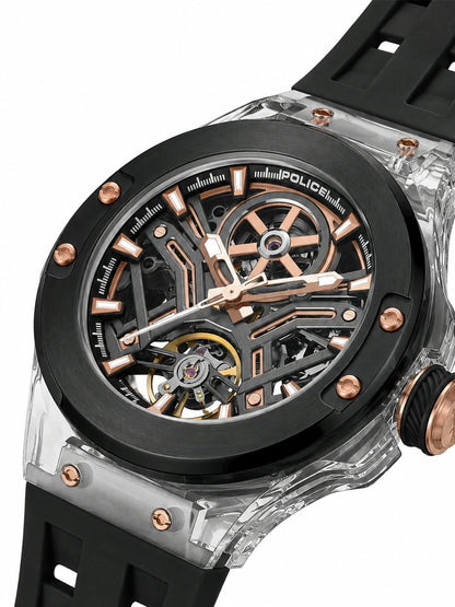 Police Round Analog Watch - PLPEWGR0082202