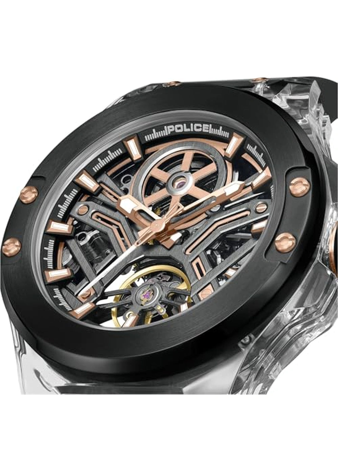 Police Round Analog Watch - PLPEWGR0082202