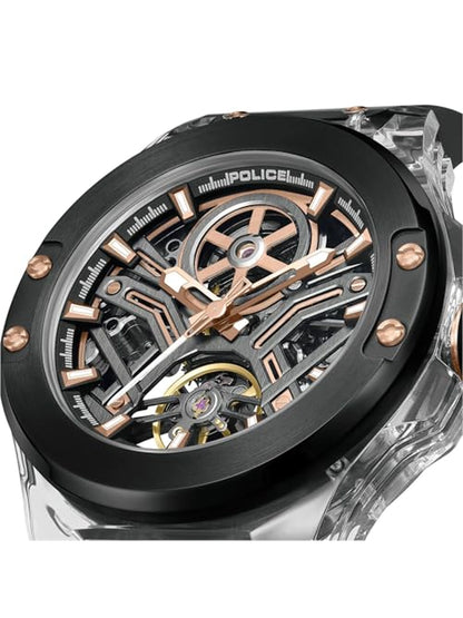 Police Round Analog Watch - PLPEWGR0082202