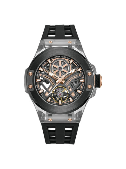 Police Round Analog Watch - PLPEWGR0082202
