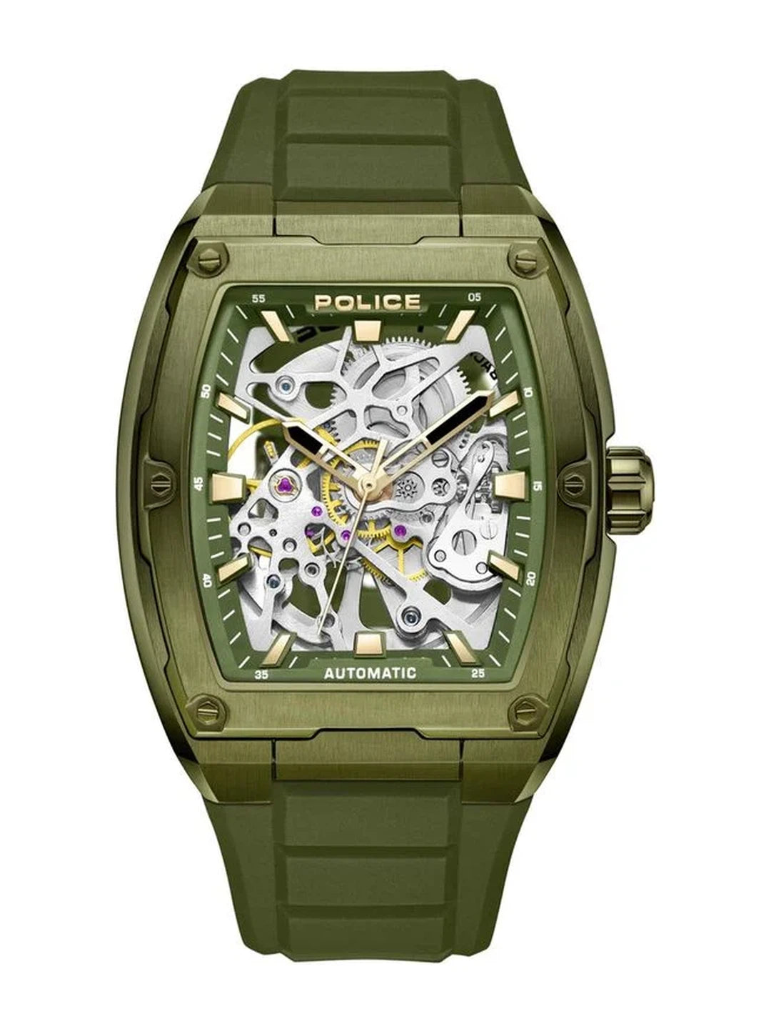 Police Rectangle Analog Watch - PLPEWJR0005906