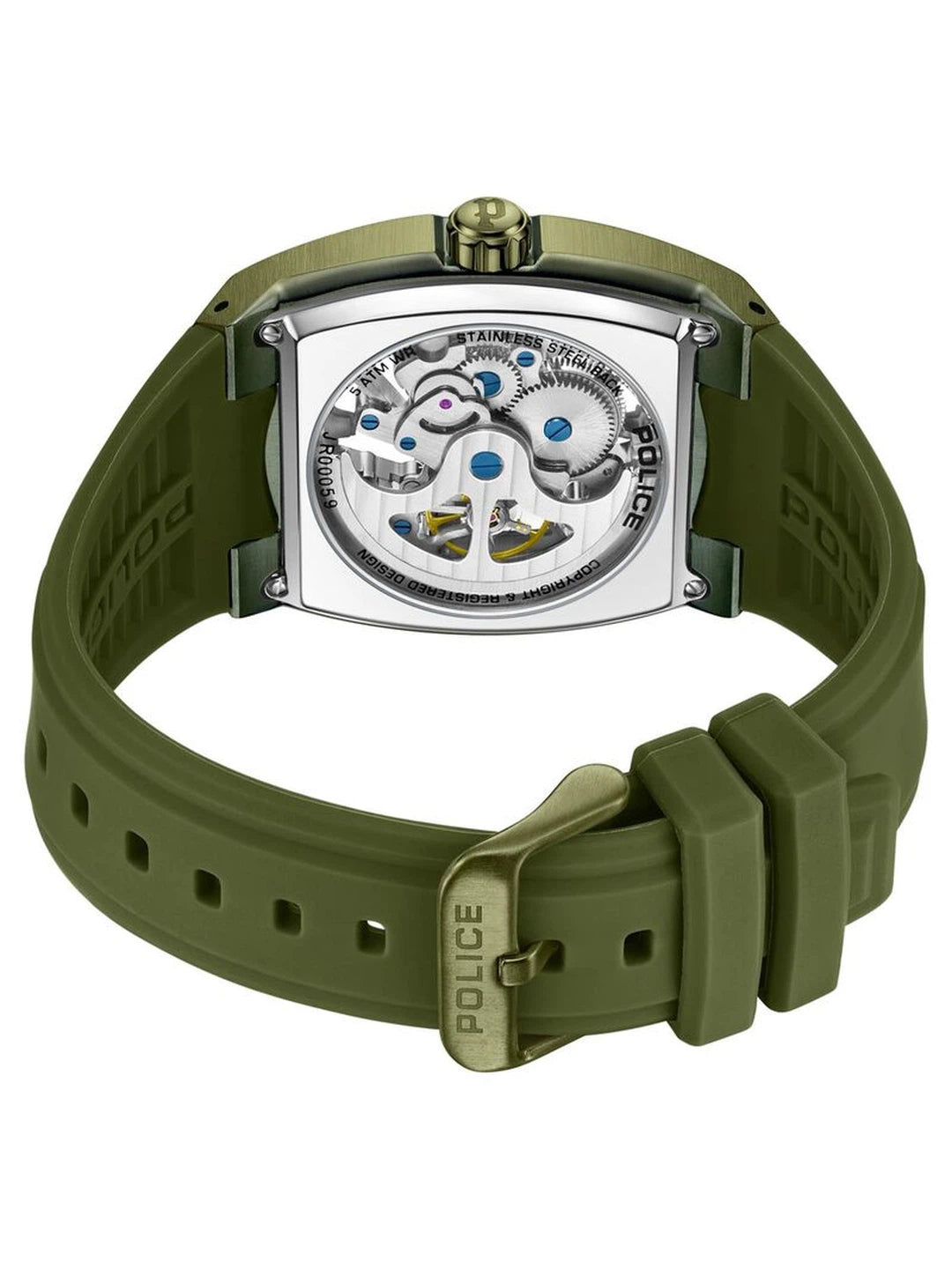 Police Rectangle Analog Watch - PLPEWJR0005906