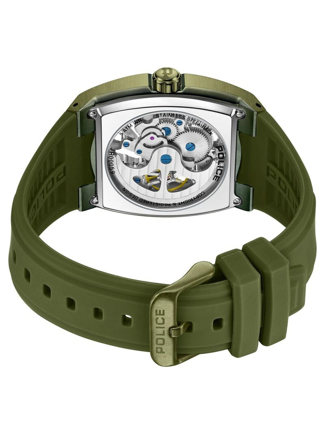 Police Rectangle Analog Watch - PLPEWJR0005906