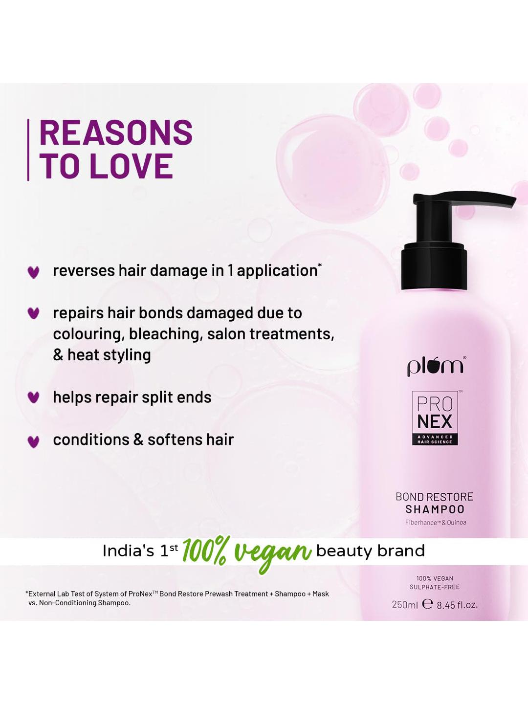 Plum ProNex Bond Restore Shampoo 250ml