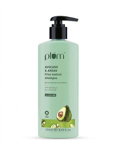 Plum Avocado & Argan Frizz Control Shampoo 250ml