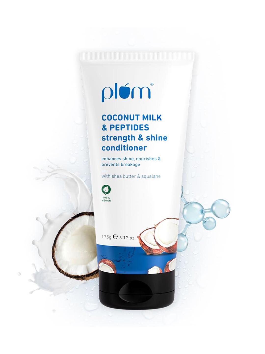 Plum Coconut Milk & Peptides Strength & Shine Conditioner 175g