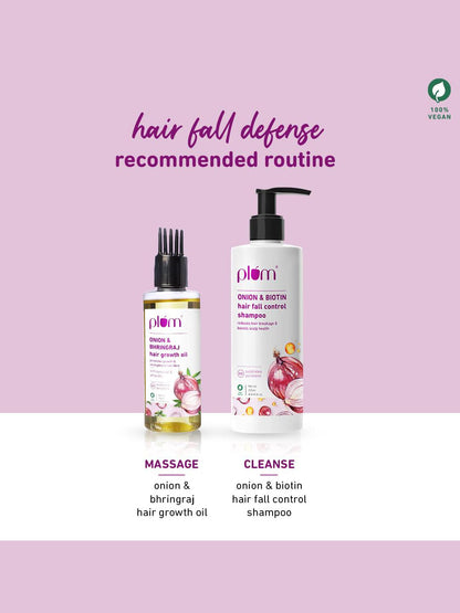 Plum Onion & Bhringraj Hair Growth Oil 100ml