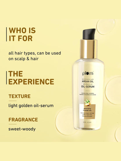Plum Moroccan Argan Oil Miracle Oil-Serum 100ml