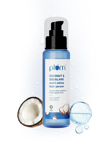 Plum Coconut & Squalane Nutri-Shine Hair Serum 75ml
