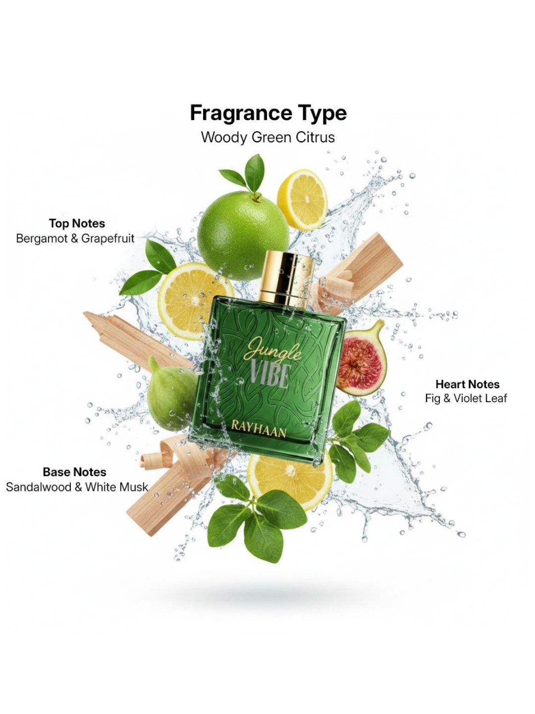 Rayhaan Jungle Vibe Eau de Parfum (100 ml)