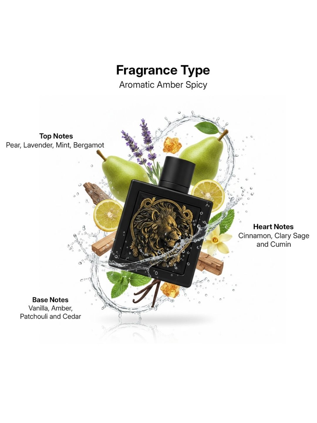 Rayhaan Lion Eau de Parfum (100 ml)
