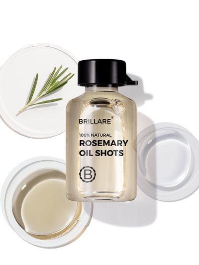Brillare Rosemary Oil Shots For Hair Growth  (48ml)