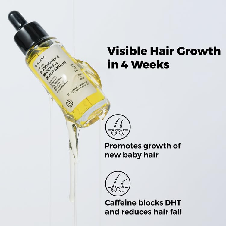 Brillare Rosemary & Redensyl Scalp Serum (30ml)