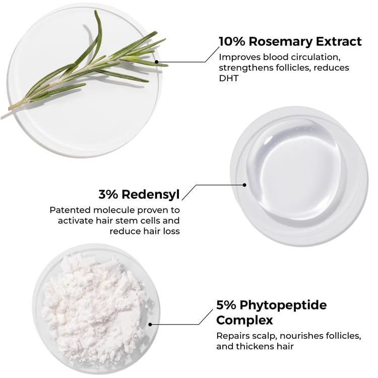 Brillare Rosemary & Redensyl Scalp Serum (30ml)