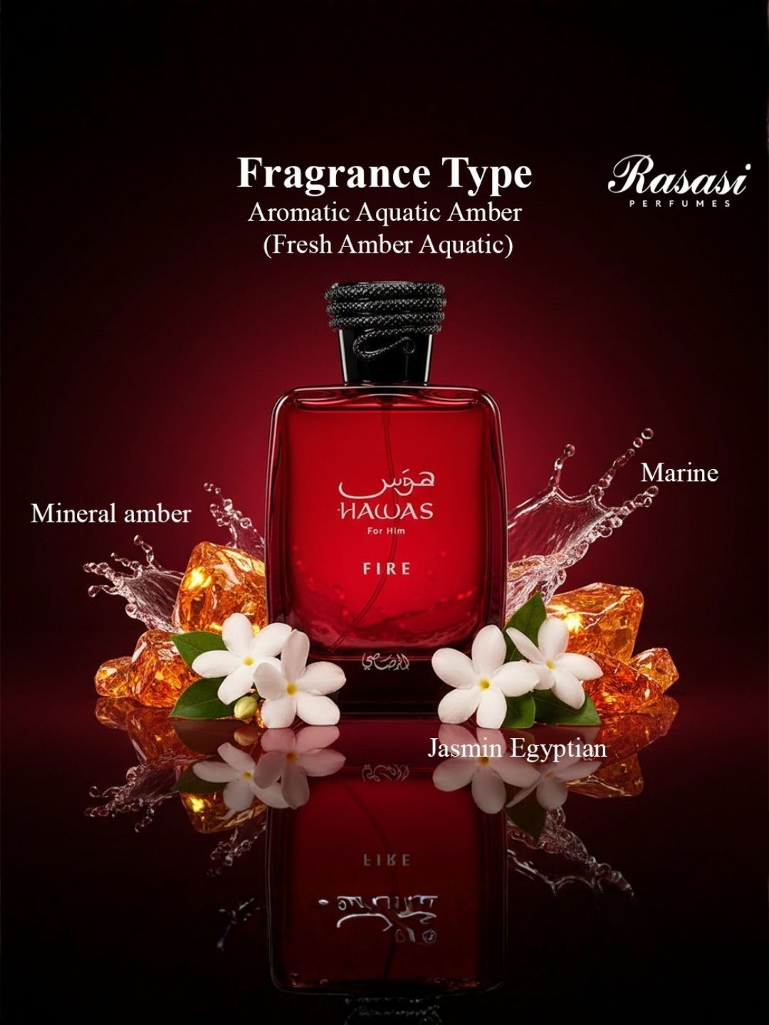Rasasi Hawas Fire Eau de Parfum (100 ml)