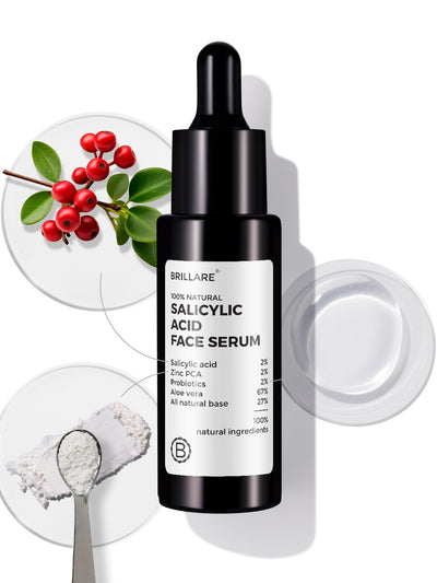 Brillare Salicylic Acid Face Serum For Oily, Acne Prone Skin (30ml)