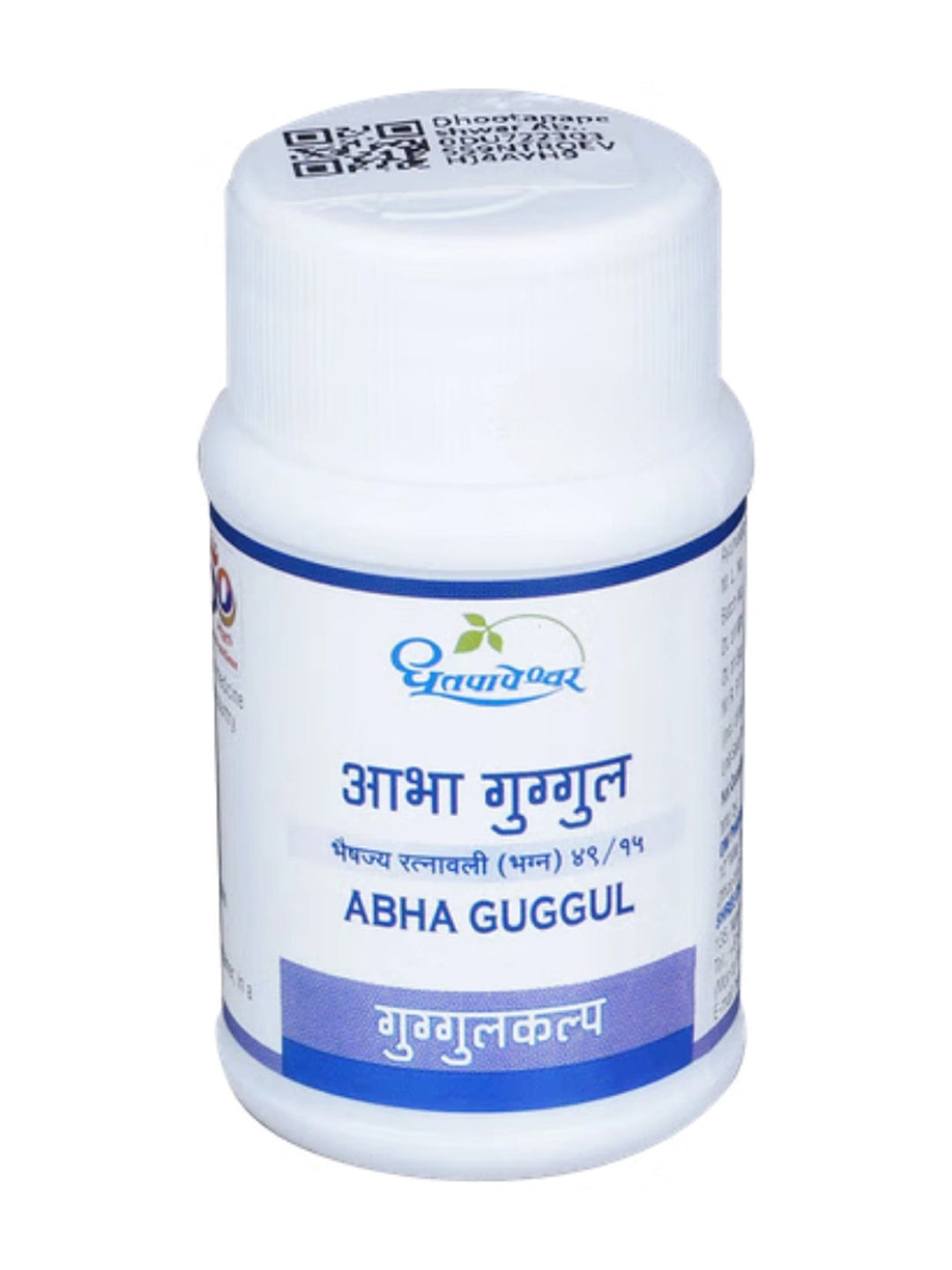 Dhootapapeshwar Abha Guggul Tablets (60 Tablets)