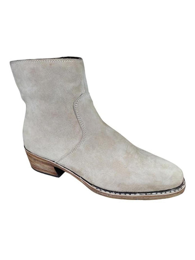 Shoe Bazar Camel Suede Leather Boots for Men