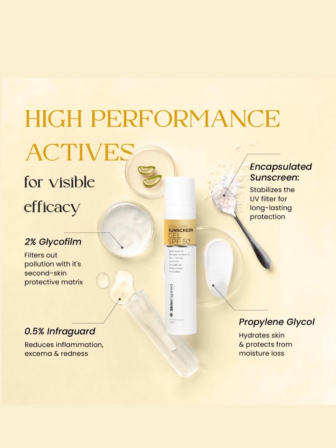 SkinInspired Total Care Sunscreen SPF 50(50 ml)
