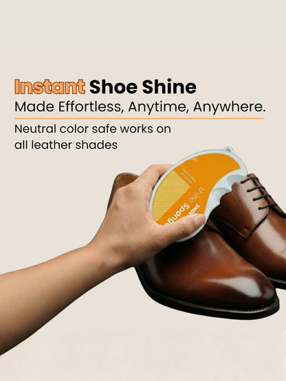 Shoe Mistri Shine Sponge Instant Shoe Shiner