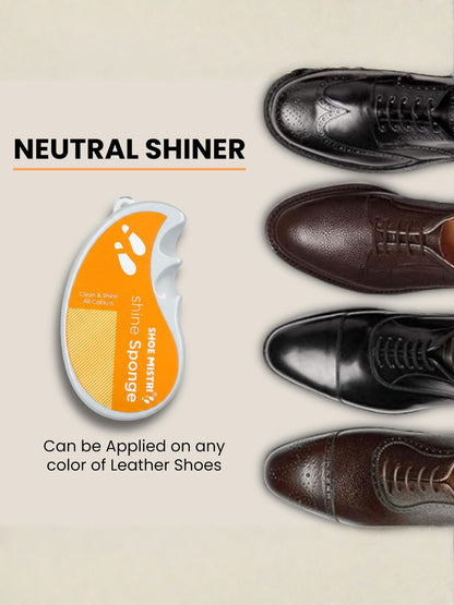 Shoe Mistri Shine Sponge Instant Shoe Shiner