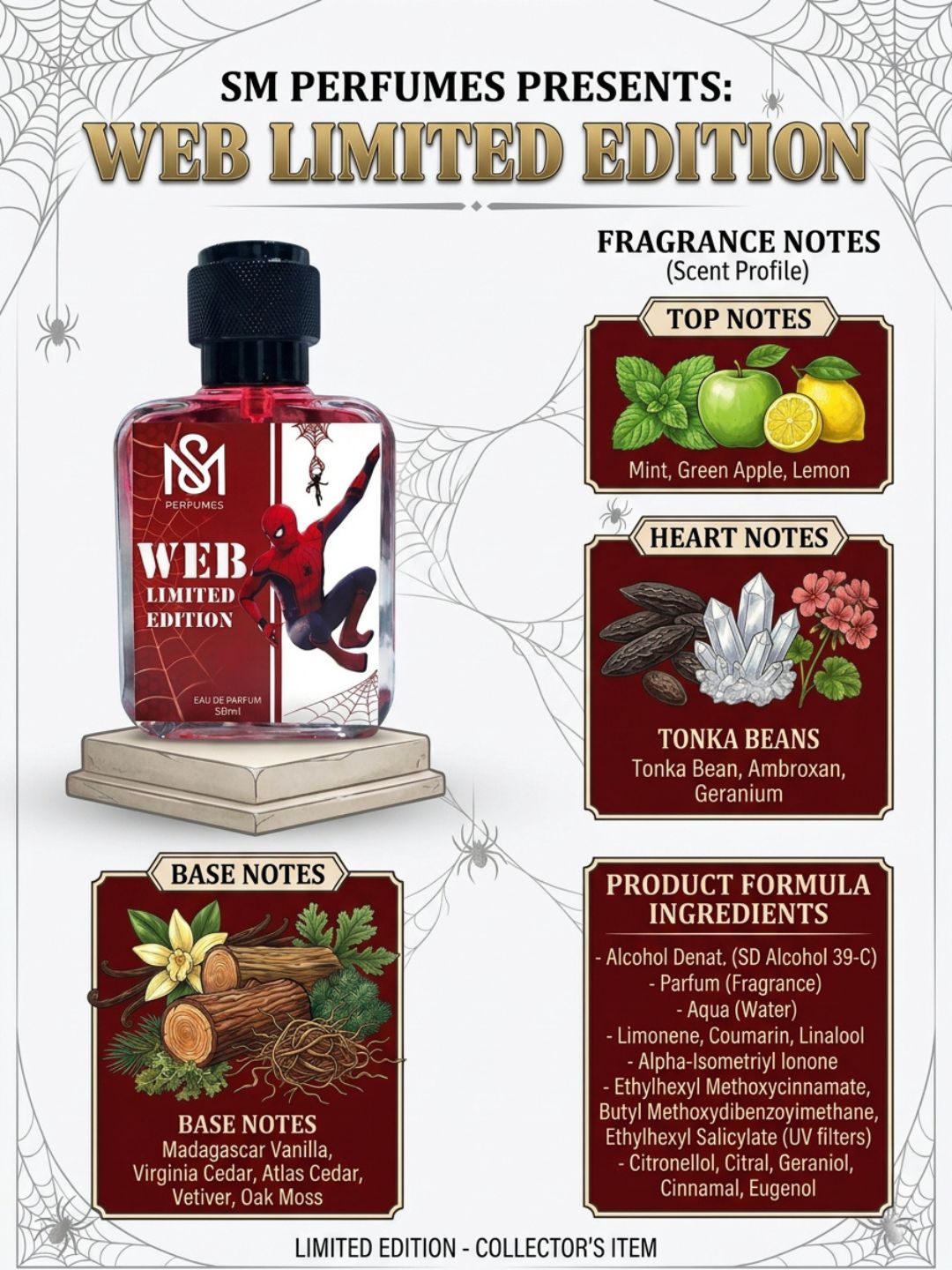 SM Perfumes Web Limited Edition EDP (50ml)