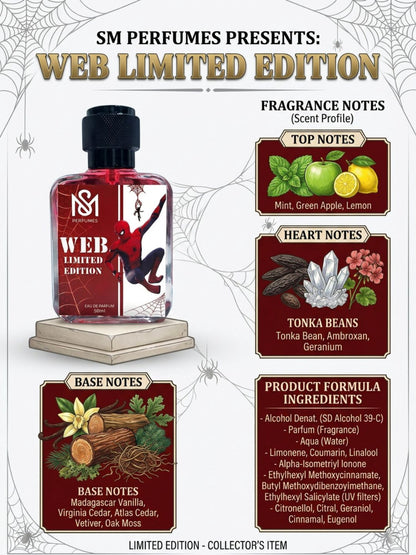 SM Perfumes Web Limited Edition EDP (50ml)