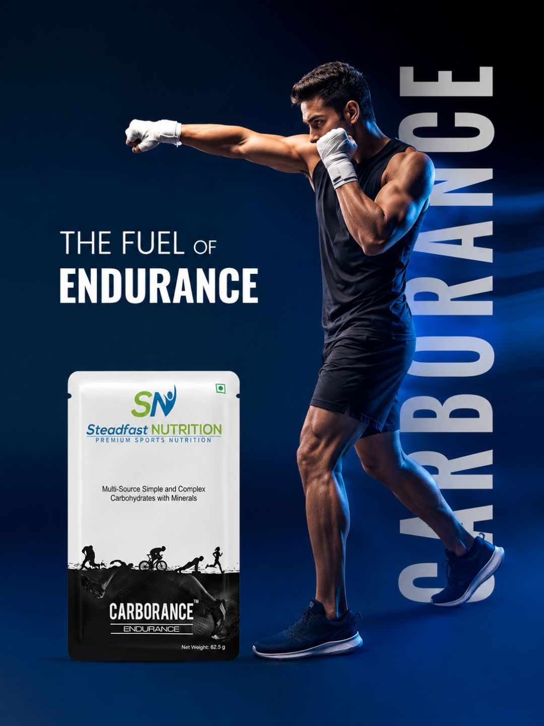 Steadfast Nutrition Carborance Multi-Source Carbohydrates (Pack of 30 Sachets)
