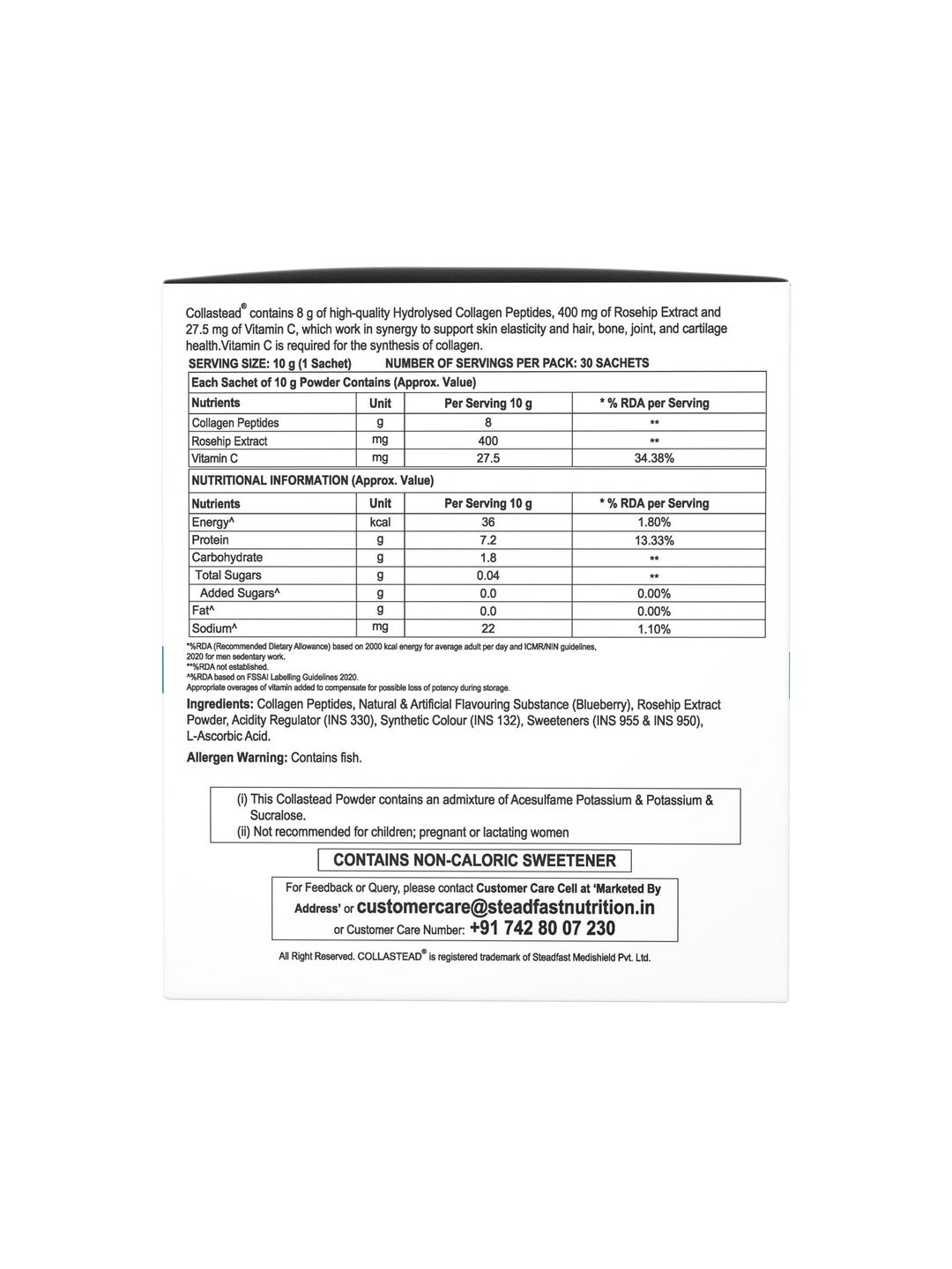 Steadfast Nutrition CollaStead