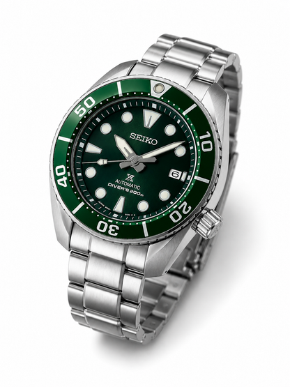 Seiko Round Green Dial Analog Watch - SPB103J1