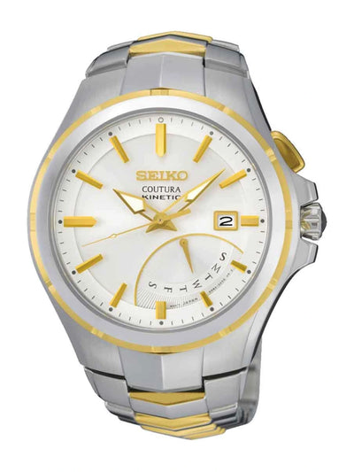 Seiko Round White Dial Analog Watch - SRN064P9