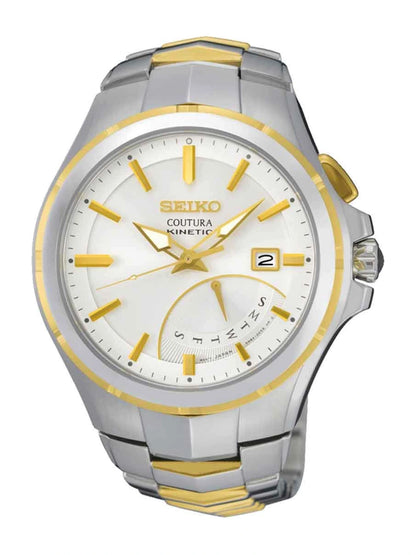 Seiko Round White Dial Analog Watch - SRN064P9