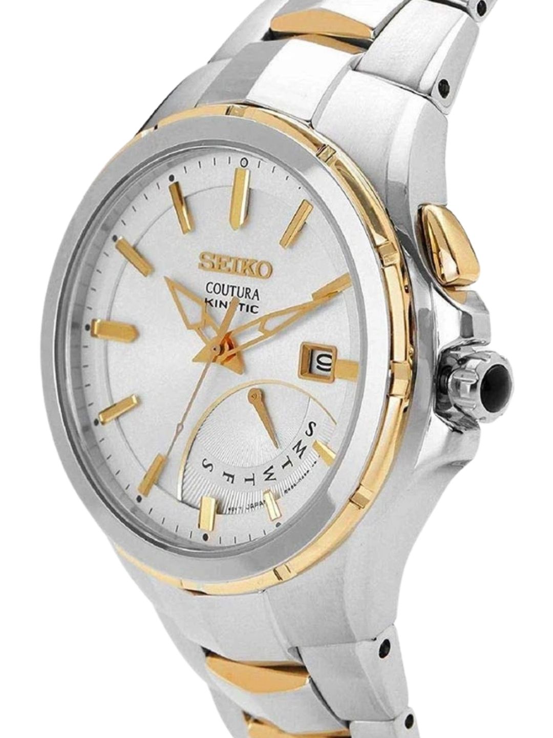 Seiko Round White Dial Analog Watch - SRN064P9