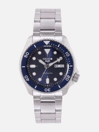 Seiko 5 Automatic Navy Blue Analogue Watch - SRPD51K1