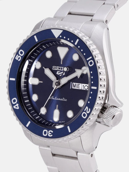 Seiko 5 Automatic Navy Blue Analogue Watch - SRPD51K1
