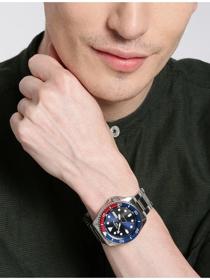 Seiko Navy Blue Analogue Watch - SRPD53K1