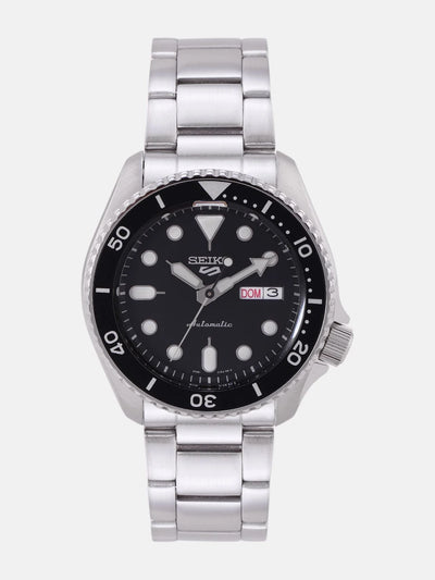 Seiko 5 Sports Automatic Black Analogue Watch - SRPD55K1