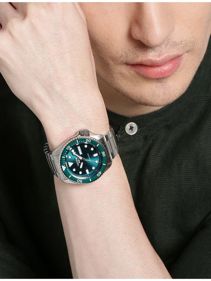 Seiko Green Analogue Watch - SRPD61K1